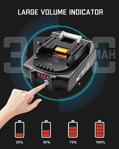 3.0Ah 18V Replacement Battery with LED Indicator X67957