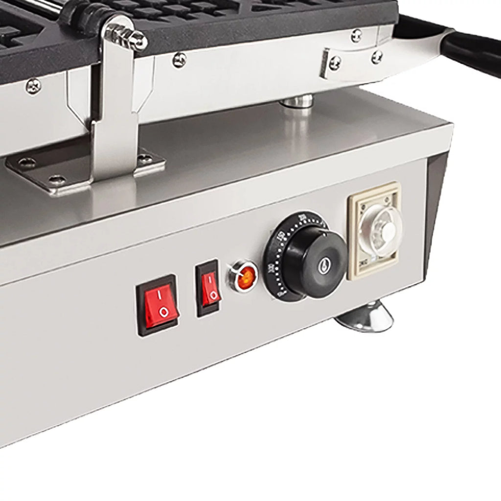 Belgian Waffle Iron 4 Pcs Removable Plates L28495