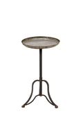 Metal Accent Table 15"W 27"H C106