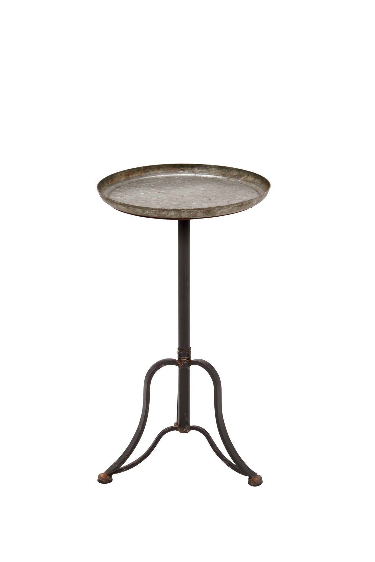 Metal Accent Table 15"W 27"H C106