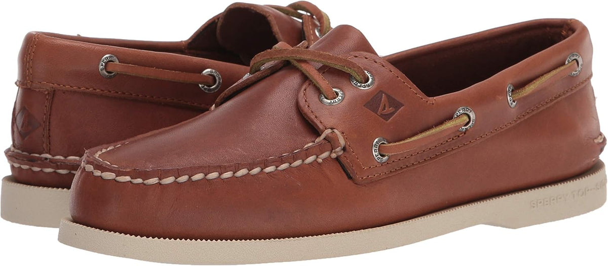 Men's Leather Boat Shoe Tan E69933