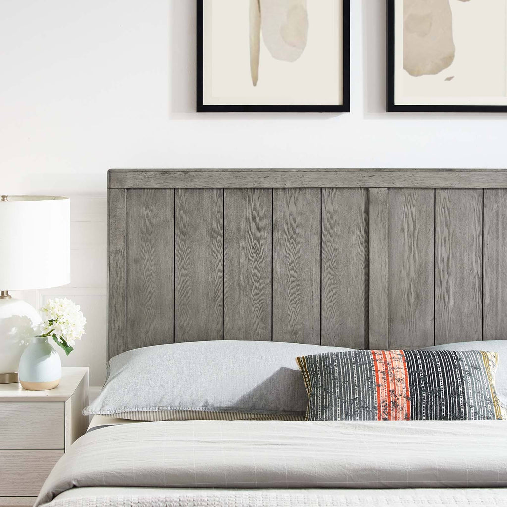 Twin Headboard Black Wood D56350