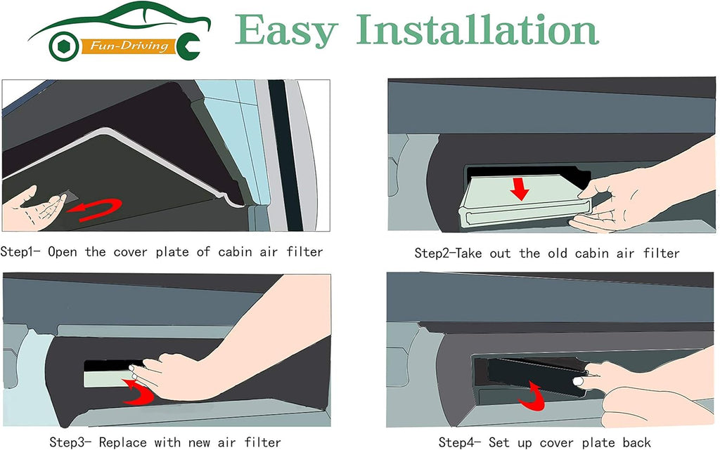 Cabin Air Filter Pack of 2 C695399