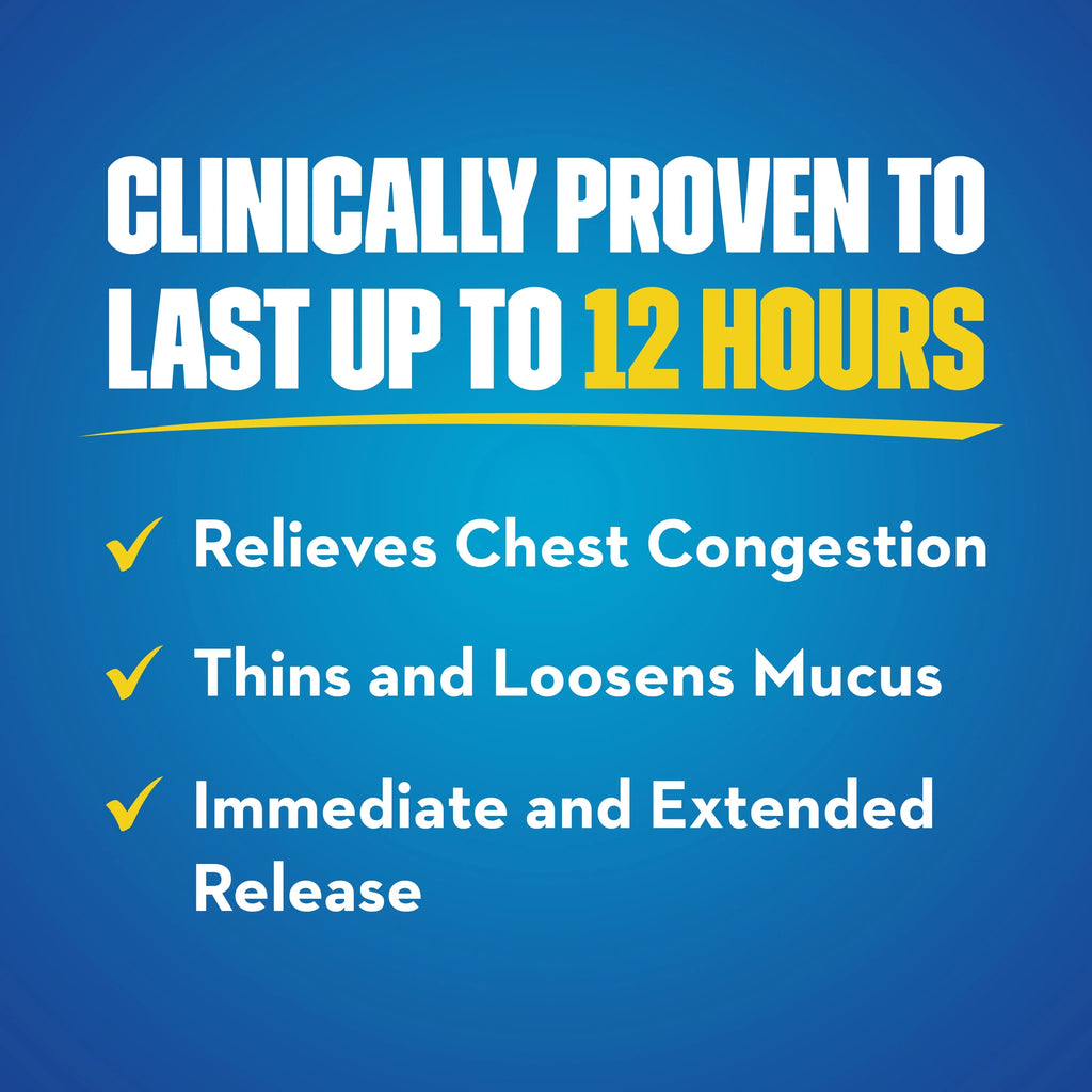 Max Strength Chest Congestion Expectorant Tablets, 14ct B3859