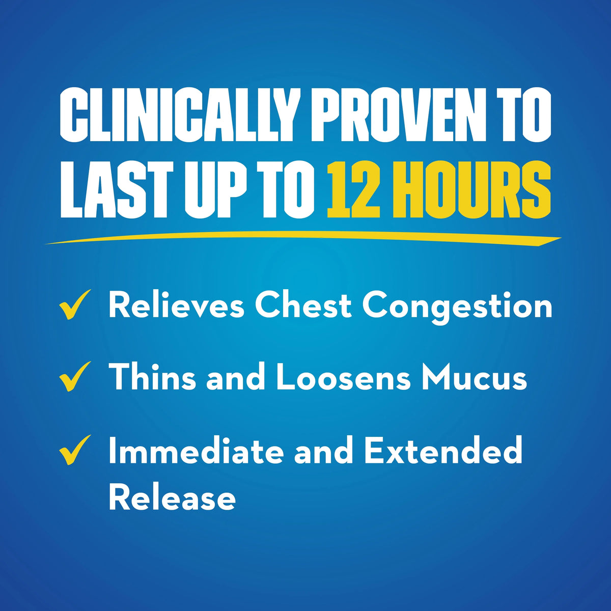 Max Strength Chest Congestion Expectorant Tablets, 14ct B3859