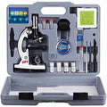 52-Piece Kids Microscope Kit with Metal Arm Base U51901