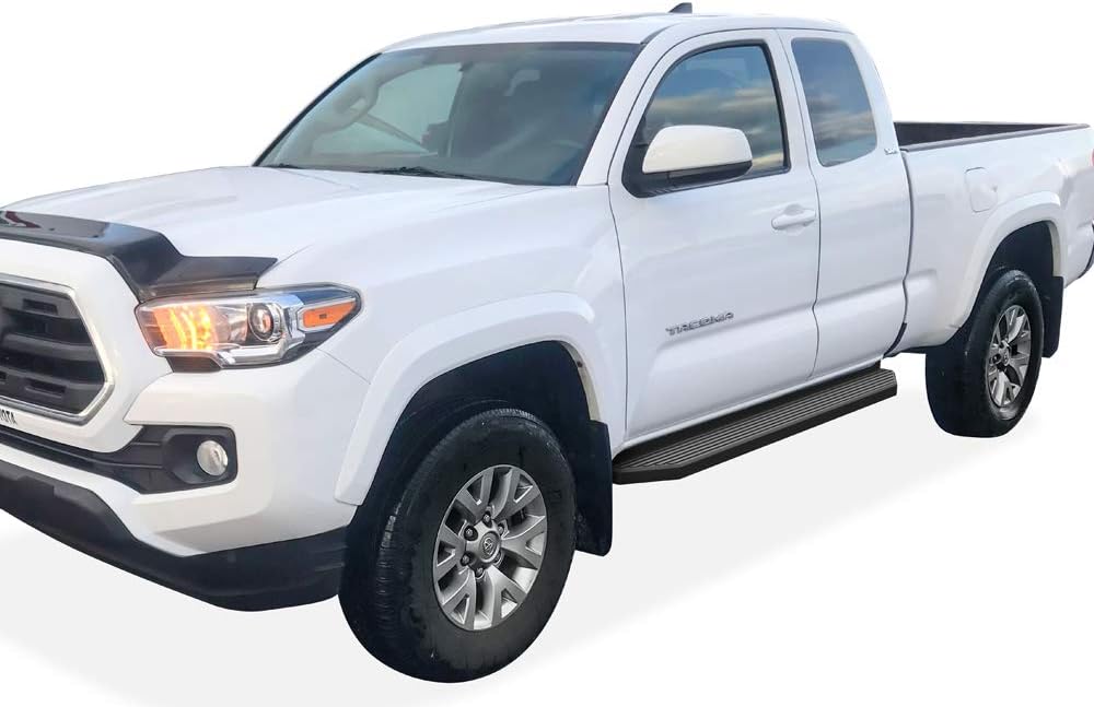 6-inch Black Aluminum Running Boards Side Steps B10875