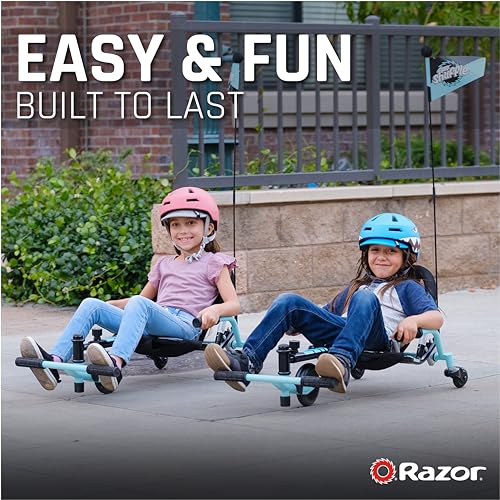 Kid-Powered Drifting Go-Kart with Adjustable Frame X403687