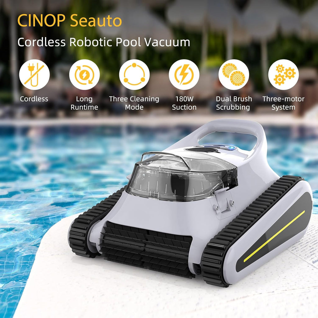 Cordless Robotic Pool Vacuum S5395