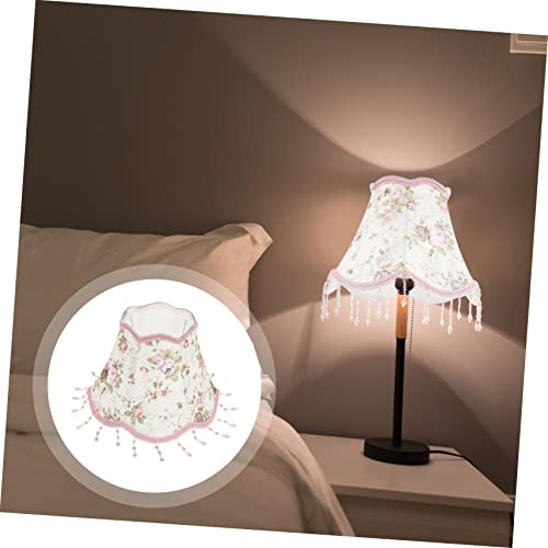 Pink Fabric Drum Lamp Shade C23344