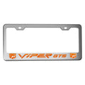 License Plate Frame CF Orange B293