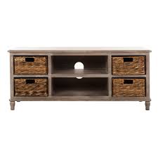 Vintage White Entertainment Unit R7136