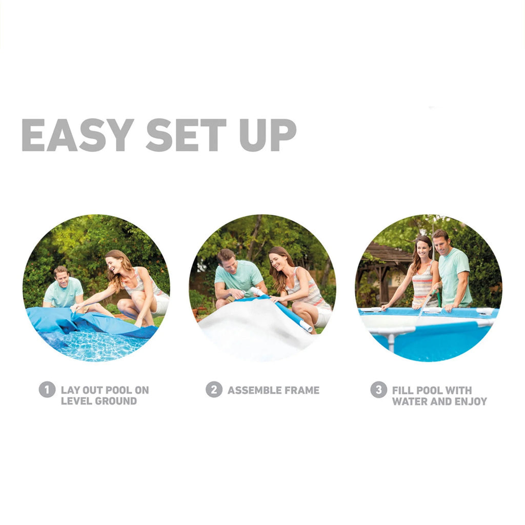 8' X 20 Steel Frame Swimming Pool G533