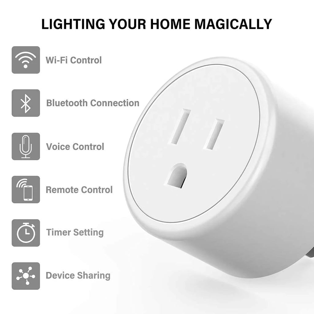 Smart Plug, WiFi Outlet with Timer Z201