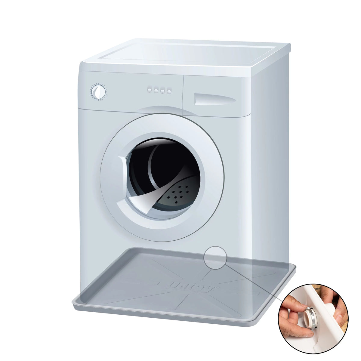 28 in. x 30 in. Washing Machine Pan K351