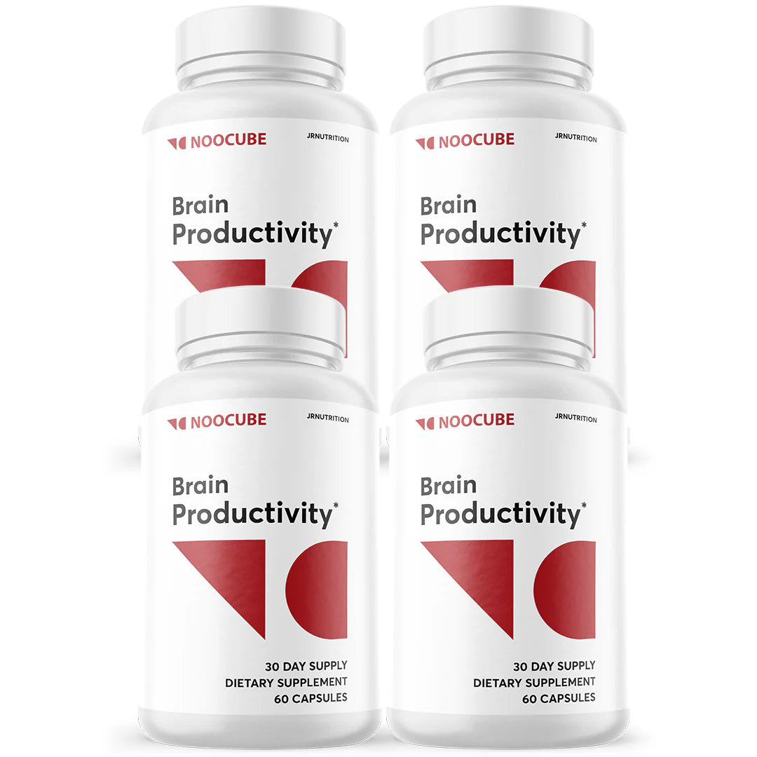 Brain Support Dietary Supplement 60 Capsules 4 Pack W316938
