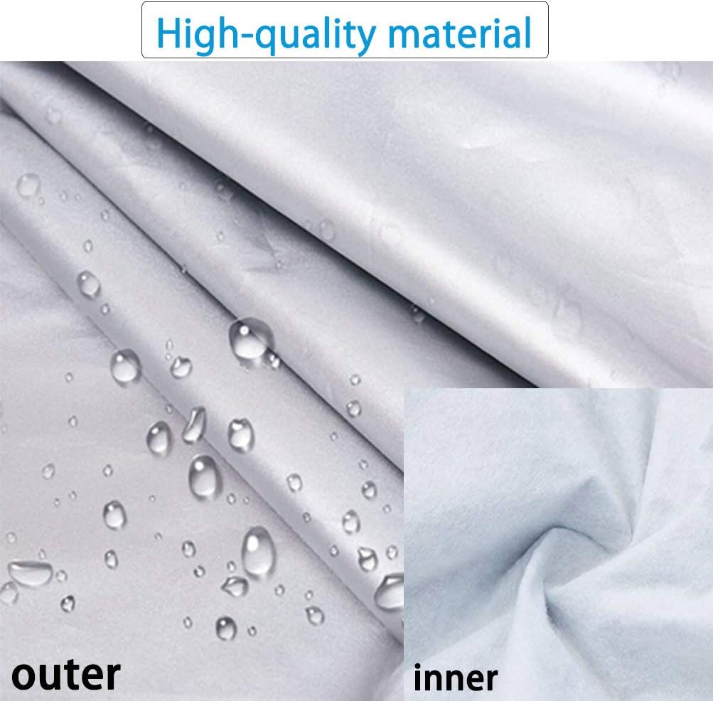 Half Car Cover with Cotton All Weather Waterproof Universal Car Half Cover K32947