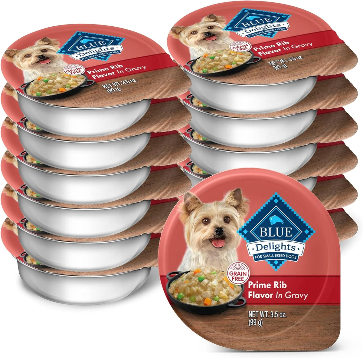 Natural Adult Small Breed Wet Dog Food 3.5-oz Pack of 12 O6733