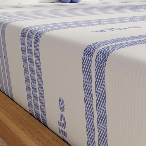 Gel Memory Foam Mattress, 12-Inch Queen White P94412