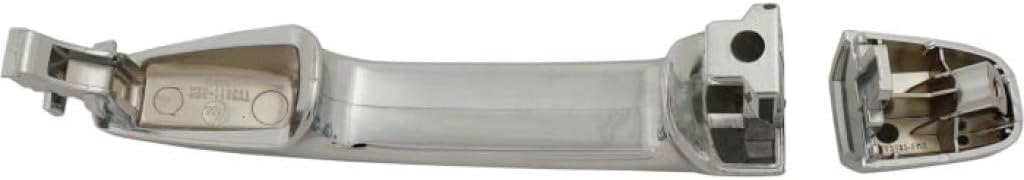 Chrome Exterior Door Handle for Toyota Sienna 2011-2019, Pack of 2 W1331