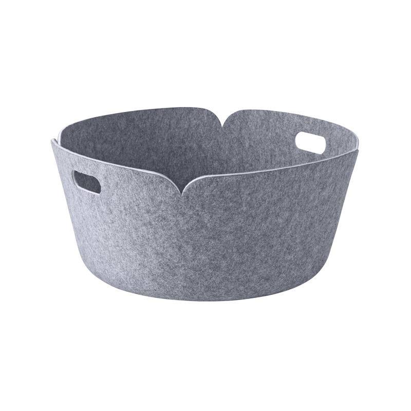 Midnight Blue Round Basket I423413