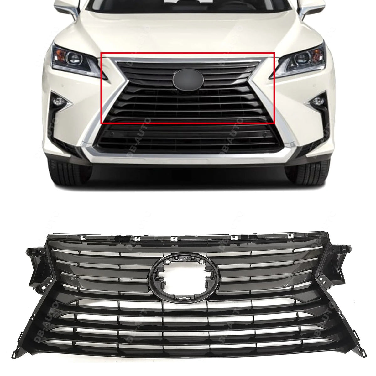 Mesh Grill Grille 4-Door J2831