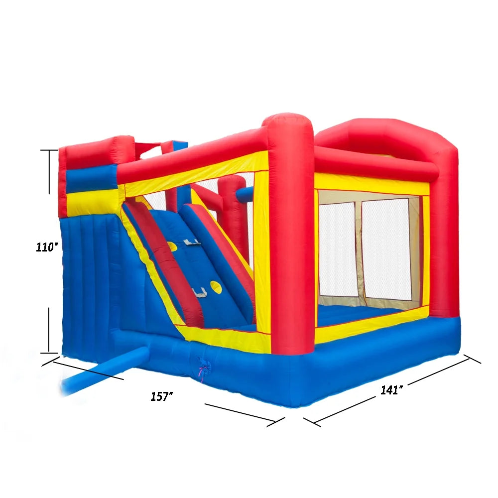 Inflatable Bouncer Castle with Slide Z2693