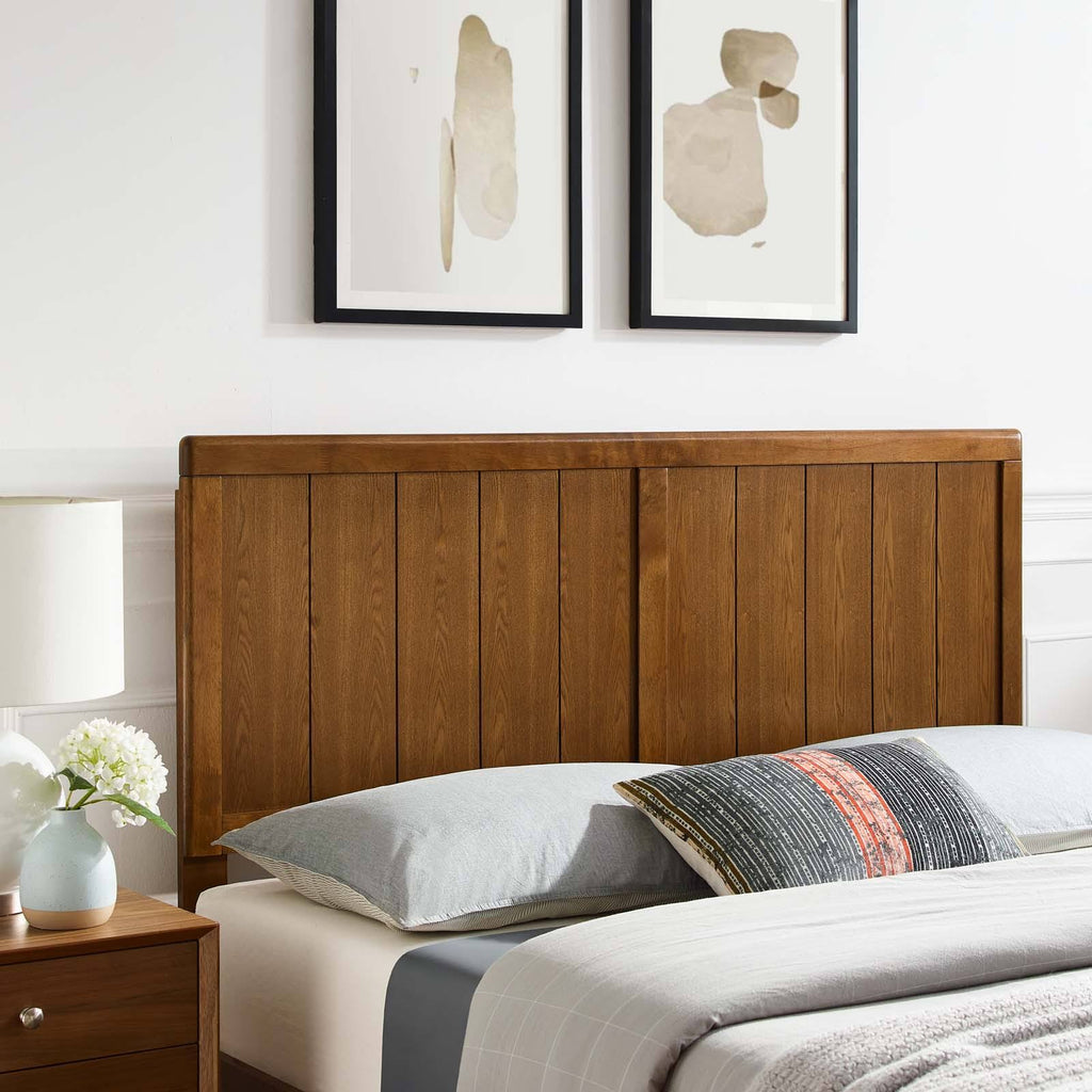 Twin Headboard Black Wood D56350