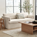 Cream Slipcover Sofa M960