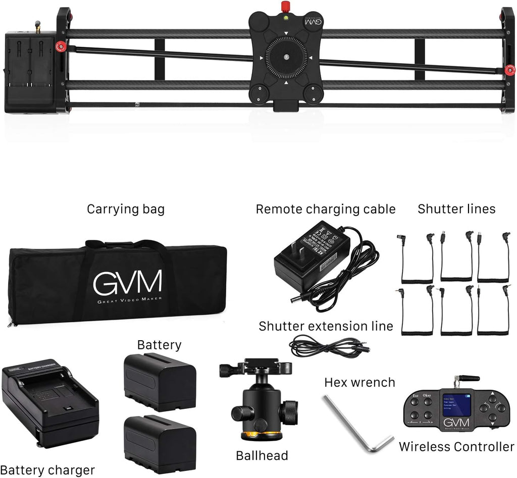 Carbon Fiber Motor Camera Slider I66838