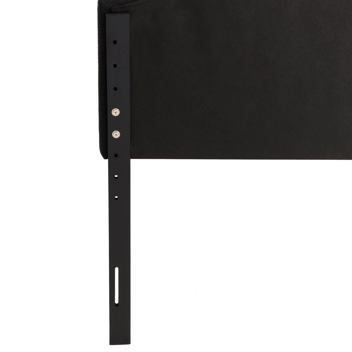 Dark Grey Button Tufted Headboard Q28468