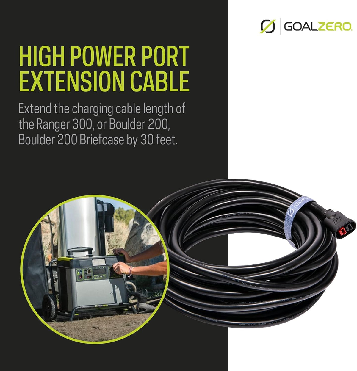 30-Foot High Power Port Extension Cable, Pack of 2 I1659