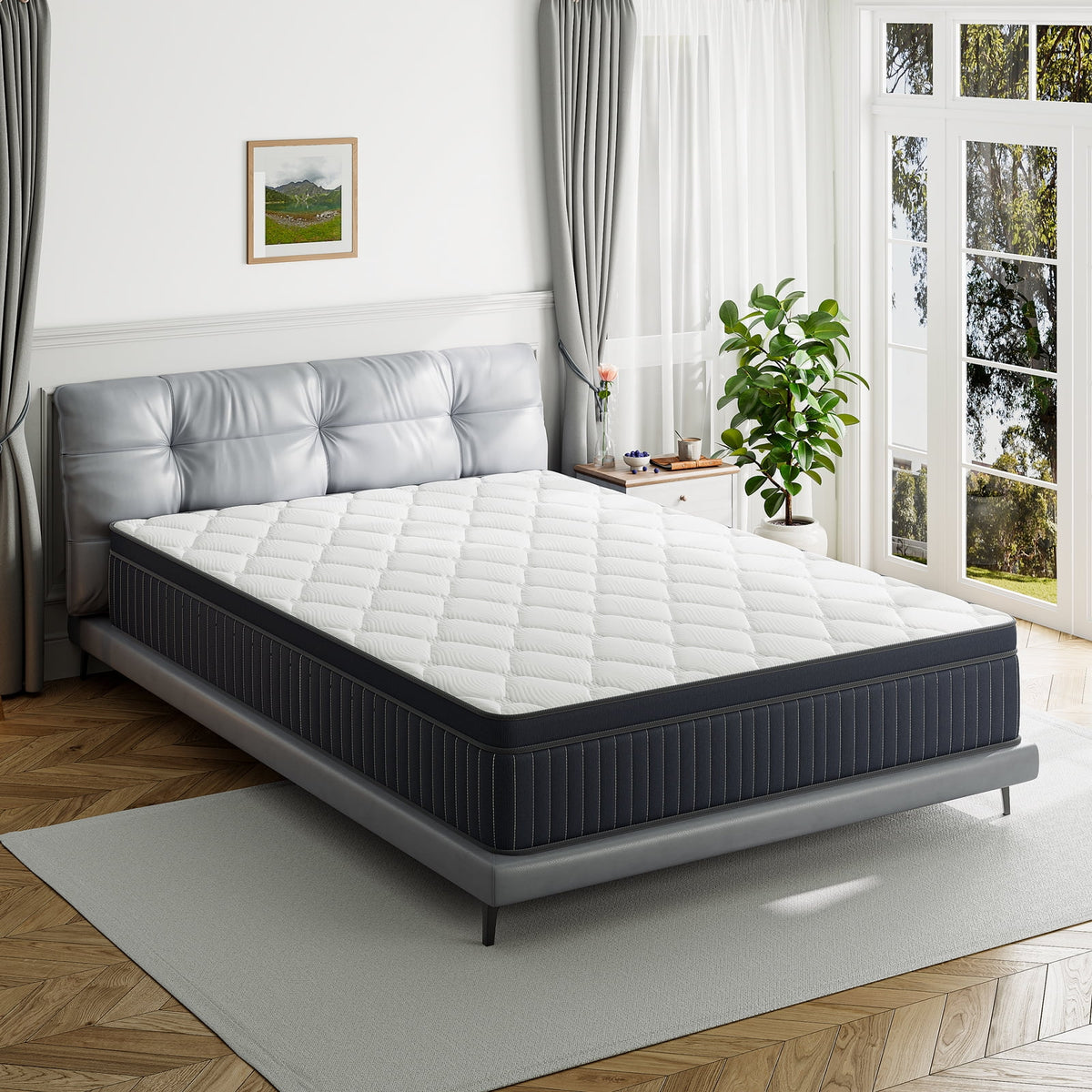 12 inch Twin Gel Memory Foam Mattress Q96199