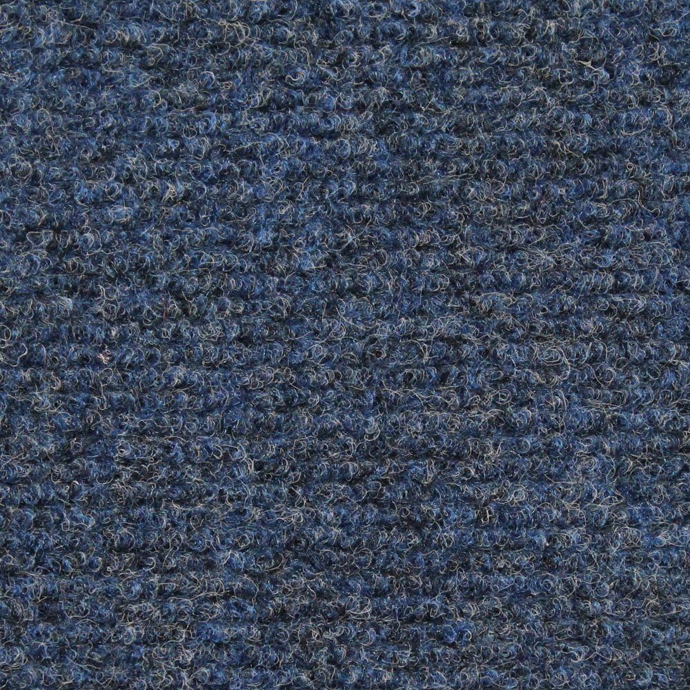 Indoor Outdoor Carpet with Rubber Marine Backing - Blue - 6 Feet x 25 Feet C30669