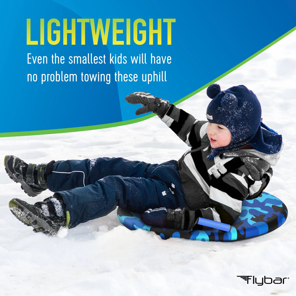 Camo Foam Saucer Disc Snow Sled for Kids G14854