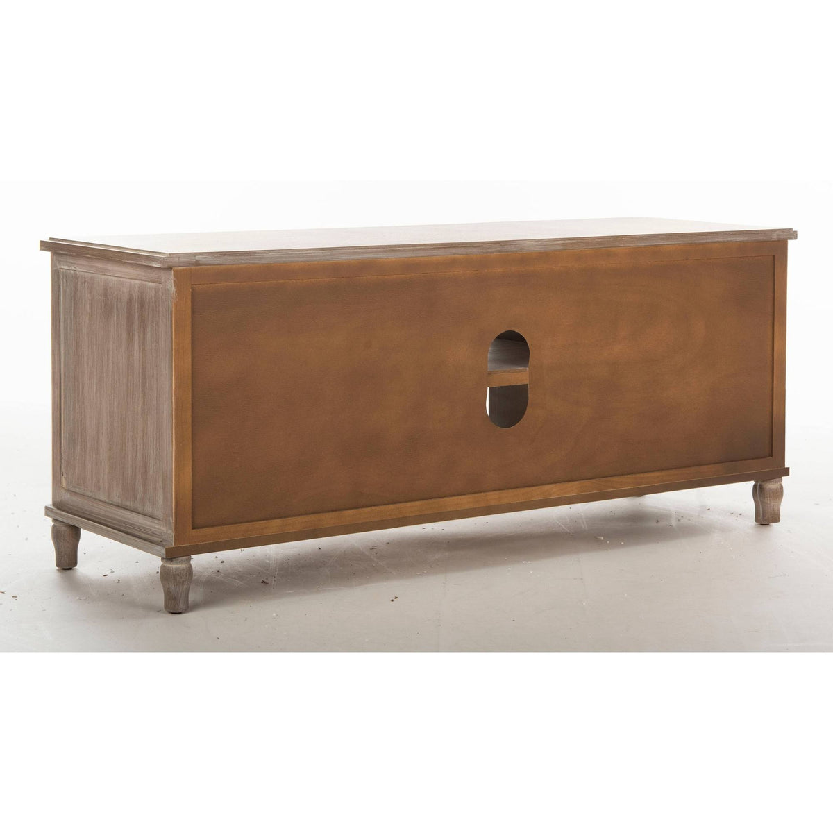 Vintage White Entertainment Unit R7136