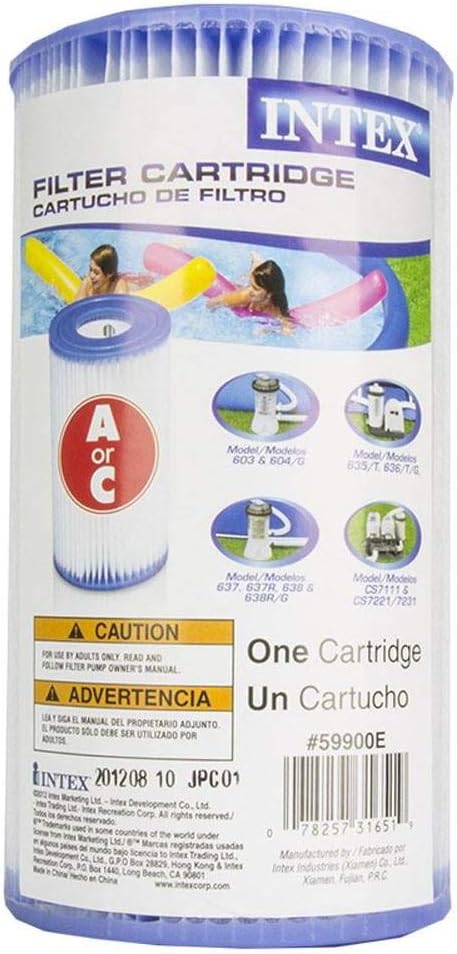 Filter Cartridge Type A and C 12 Pack A8122