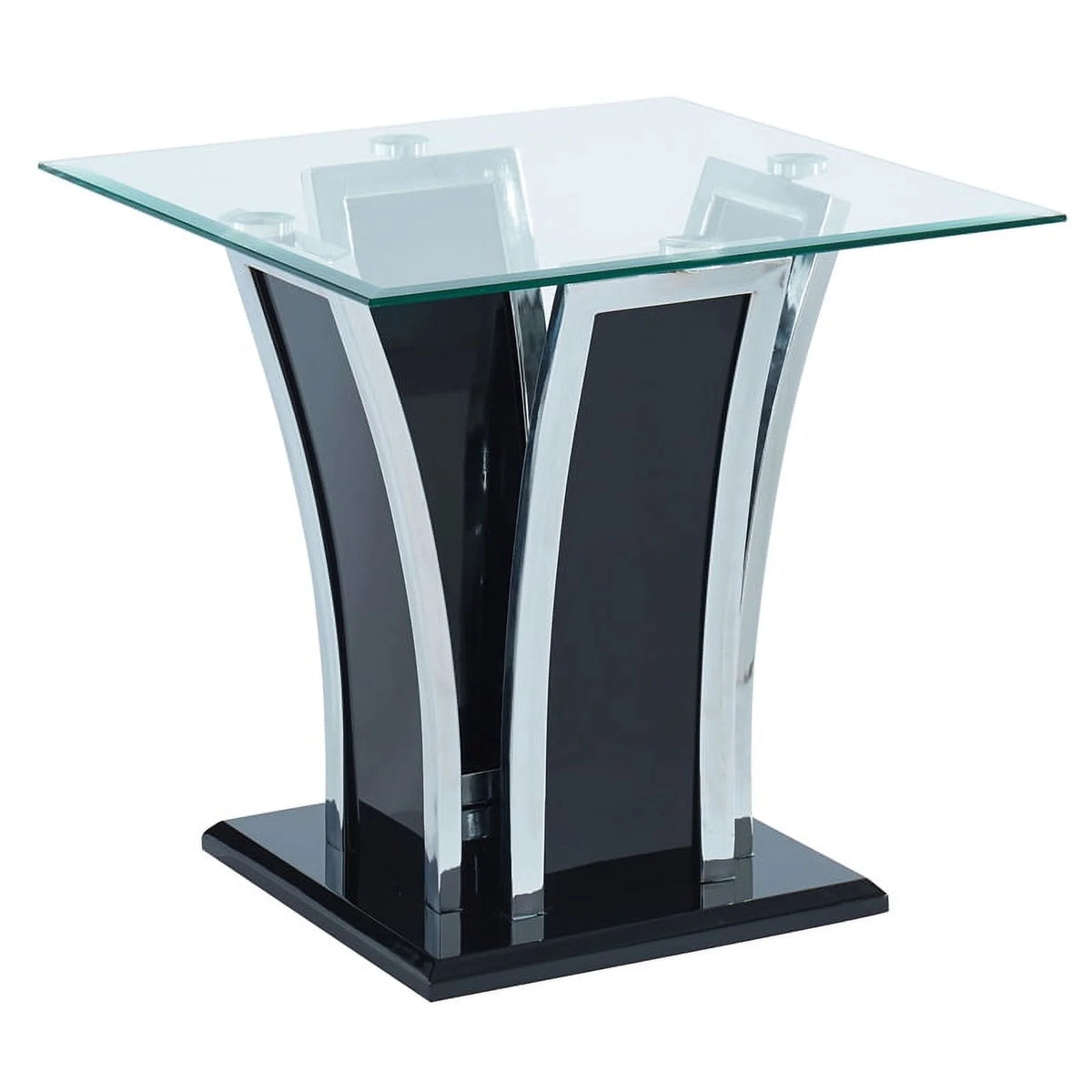 Black 3-Piece Metal Coffee Table Set K7370