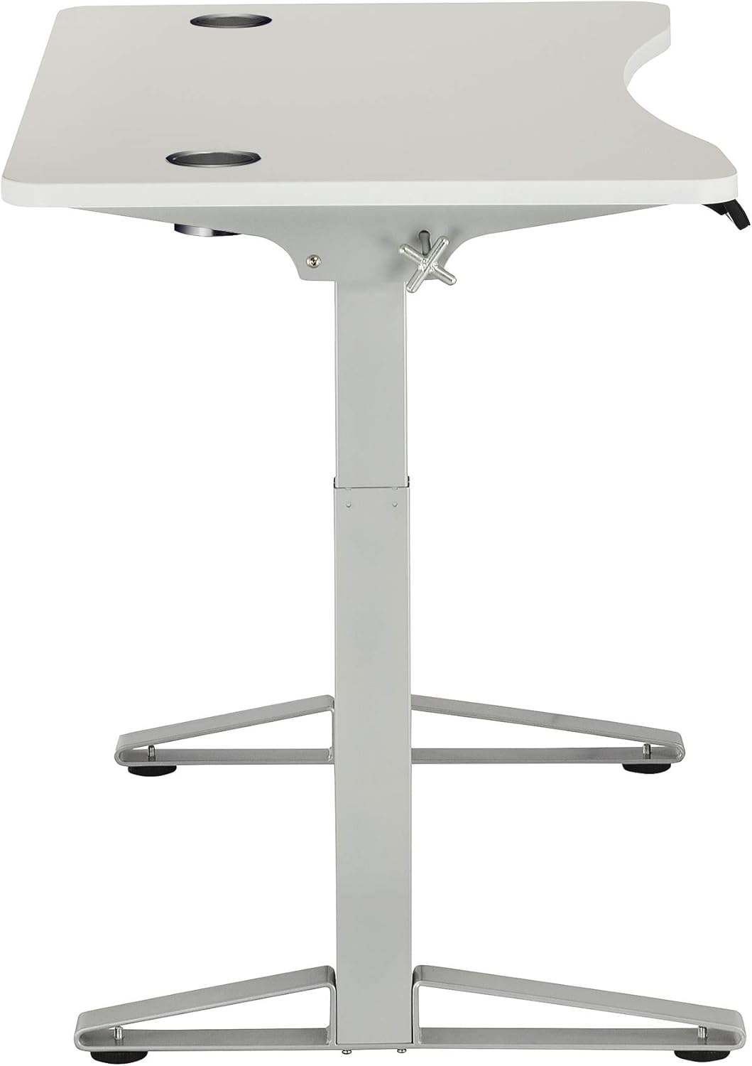 Electric Height Adjustable Sit to Stand Desk, White K13551