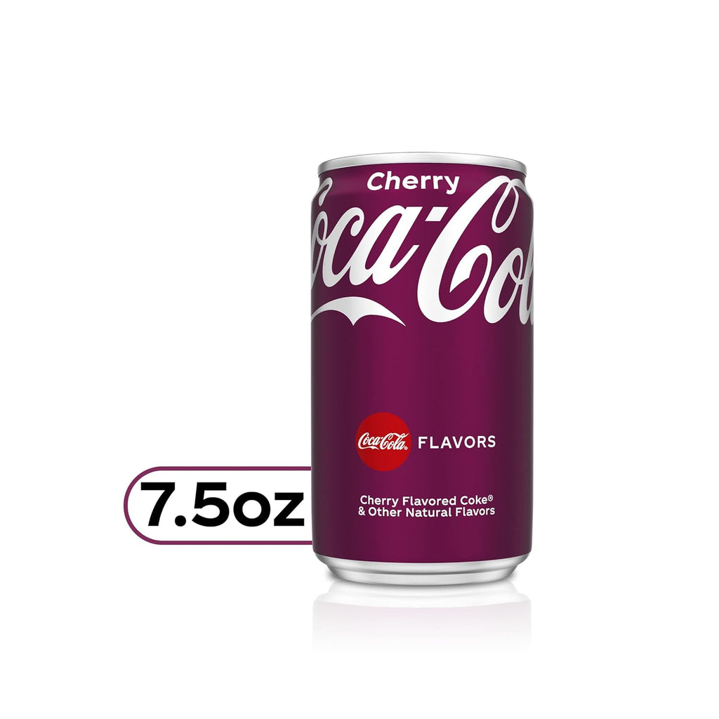 Cherry Soda Mini Cans, 7.5 fl oz, 20 Pack N8951