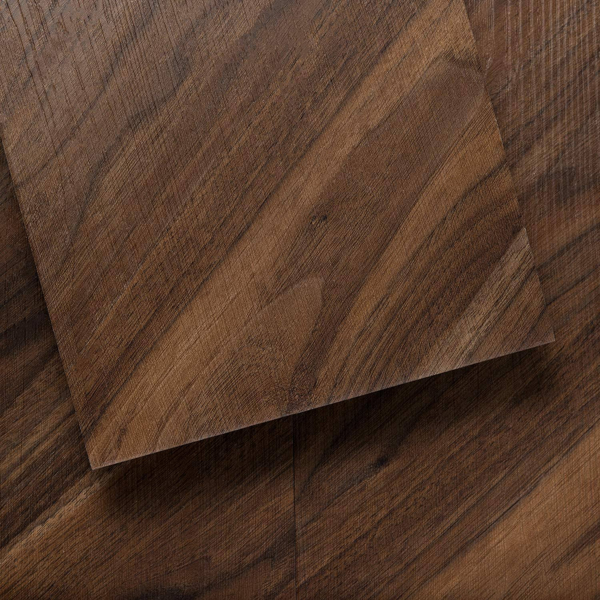 Angled Walnut Luxury Vinyl Plank G9395