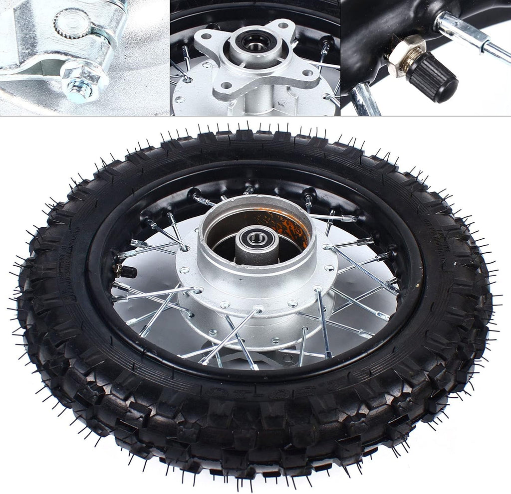 2.5-10" Rear Wheel Tire Assembly for Dirt Pit Bike F6091