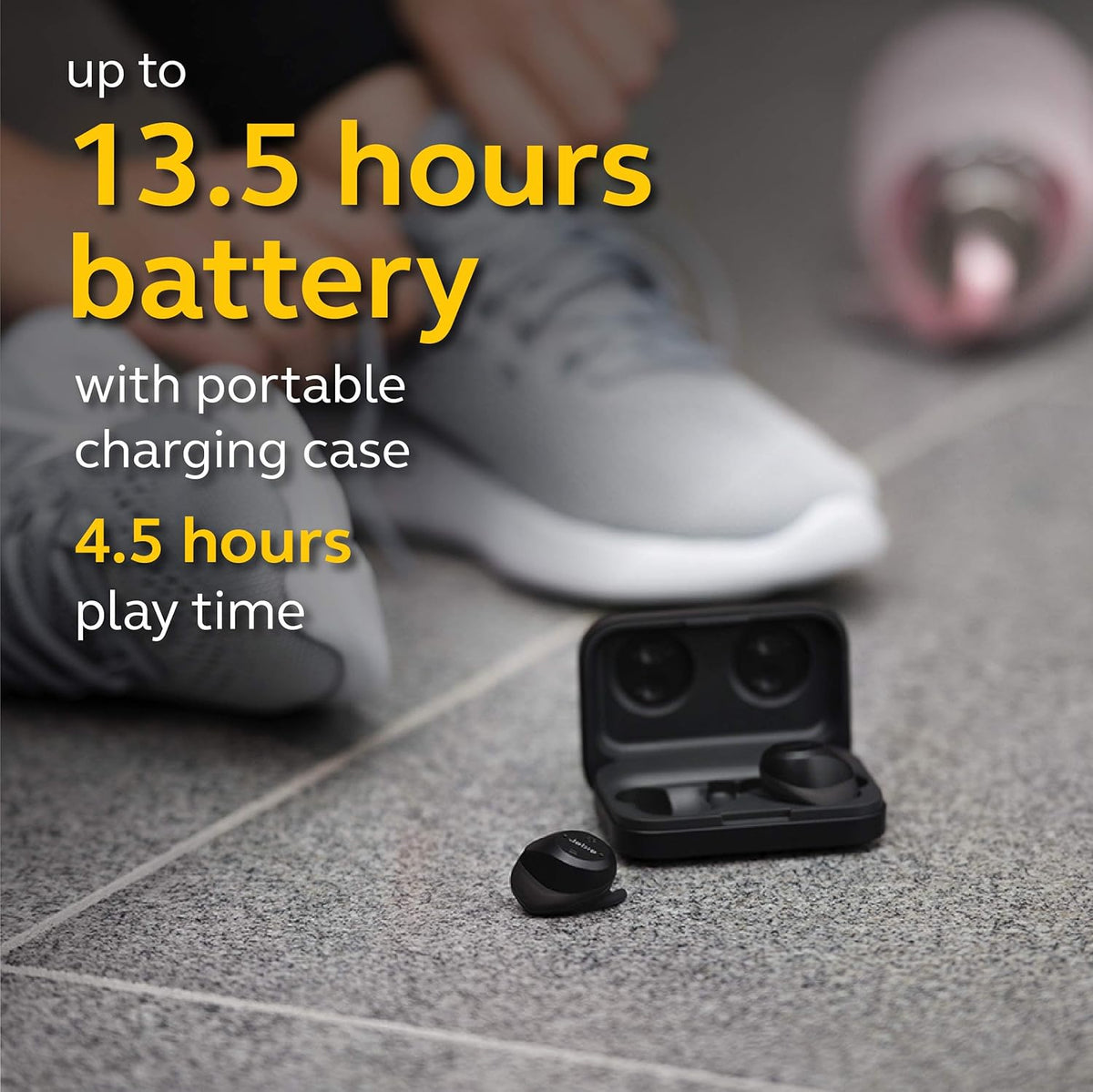 Waterproof True Wireless Bluetooth Earbuds with Charging Case T362