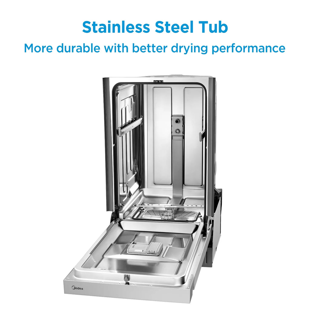 18" Front Control 2-Rack Dishwasher, Stainless Steel P208