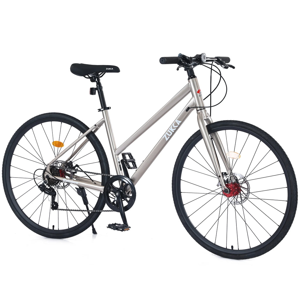 Aluminum Alloy 700C 7 Speed Light Blue City Bike L7133