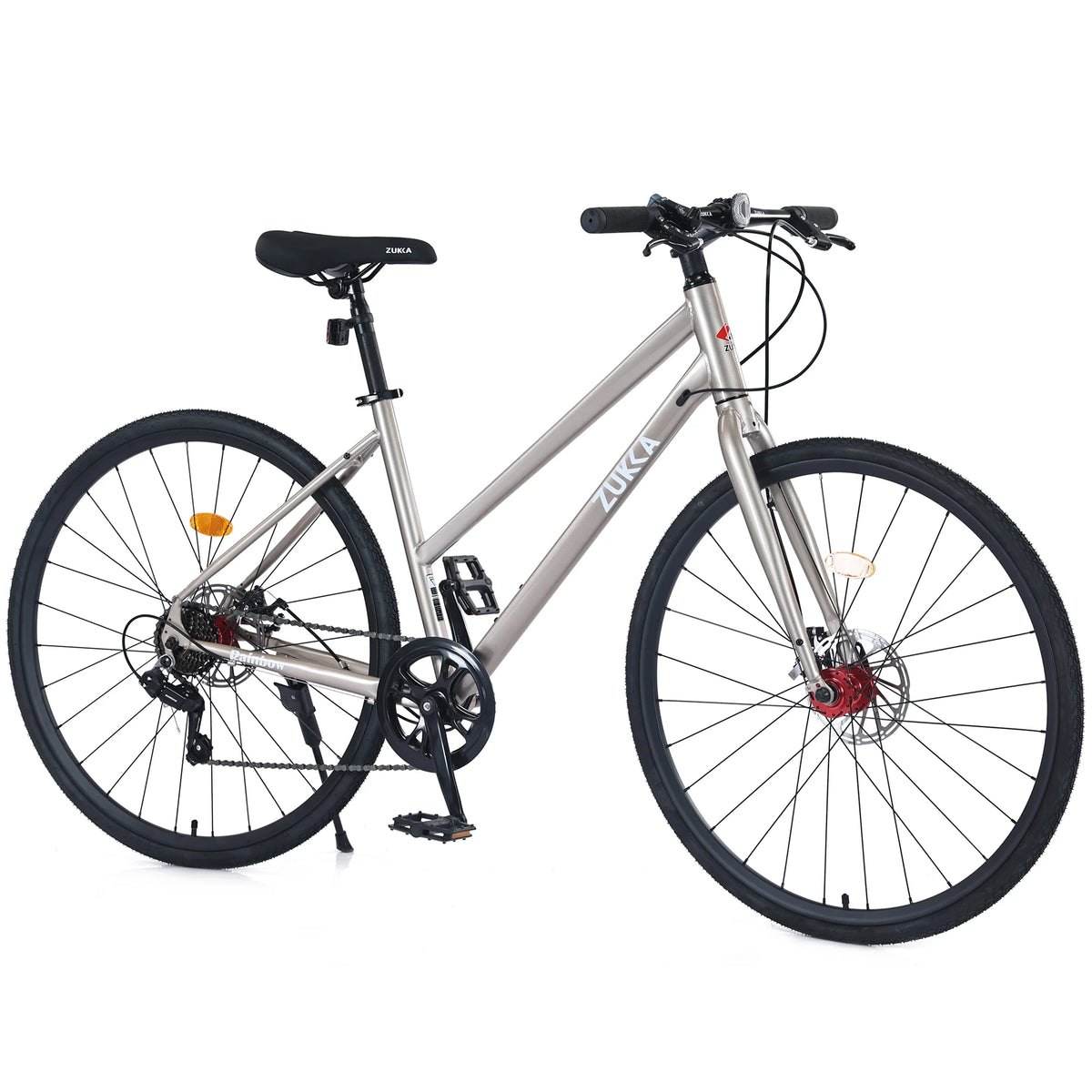 Aluminum Alloy 700C 7 Speed Light Blue City Bike L7133