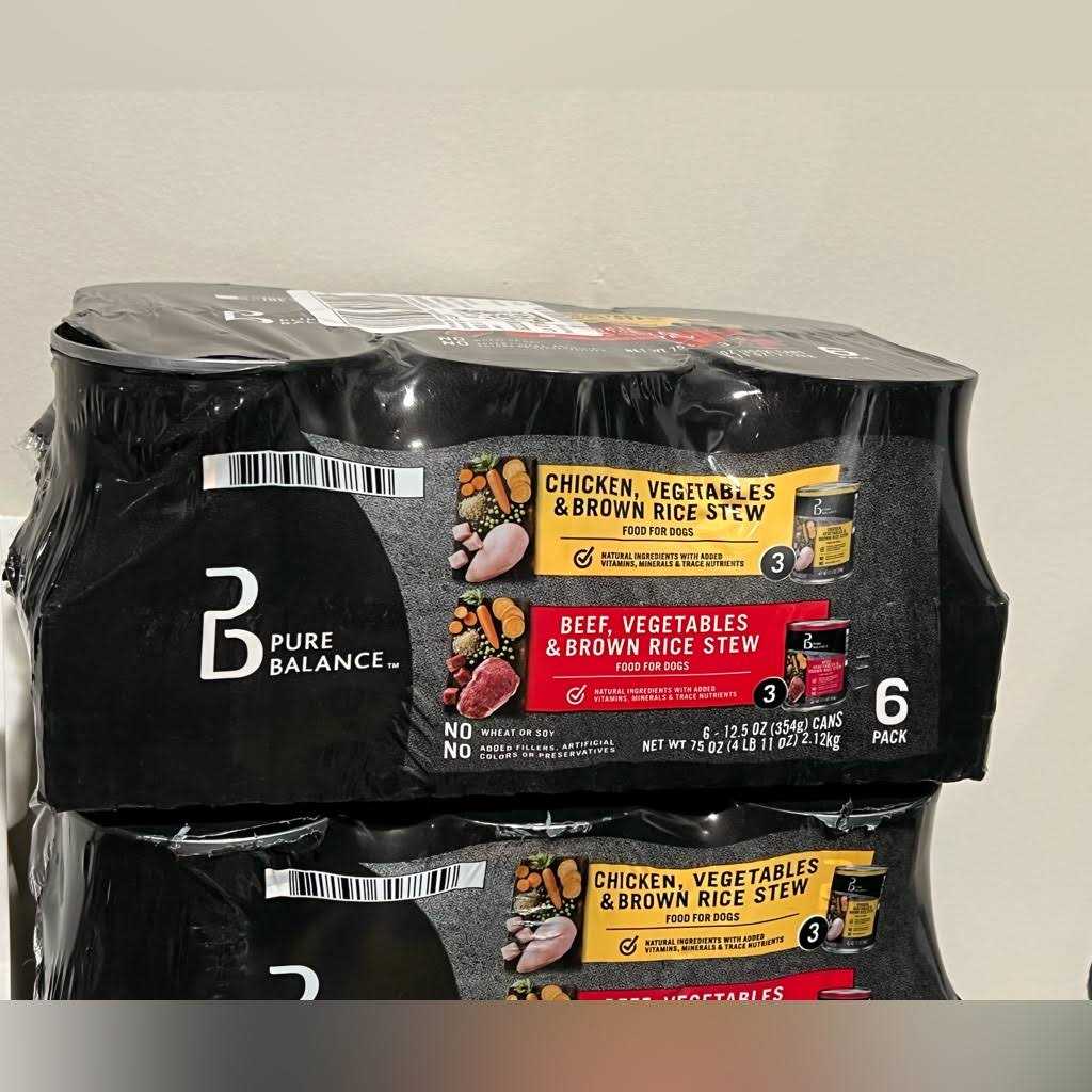 Beef and Chicken Stew Wet Dog Food Variety Pack A18127