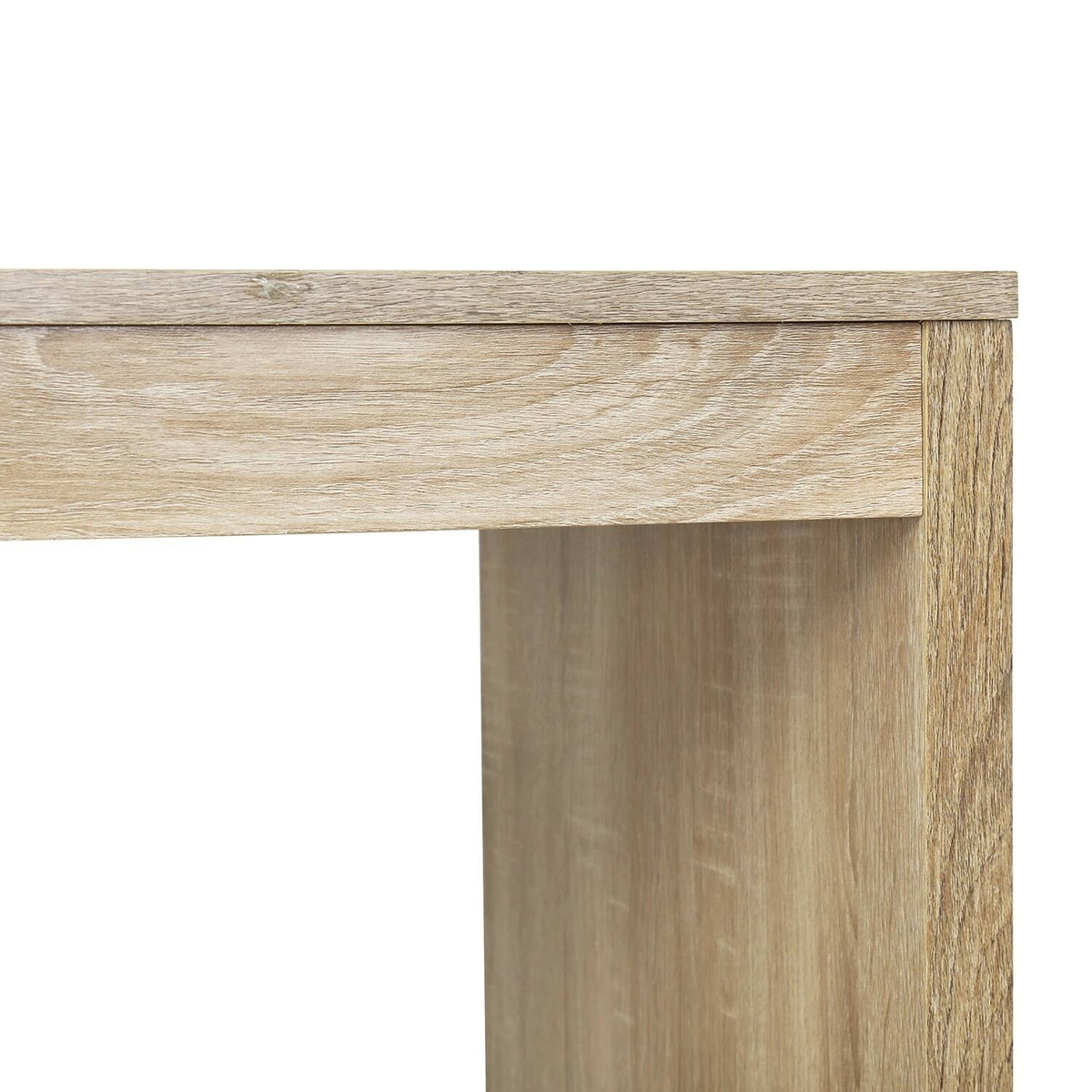 3-Shelf Bookcase with Drawers - Oak Q84638