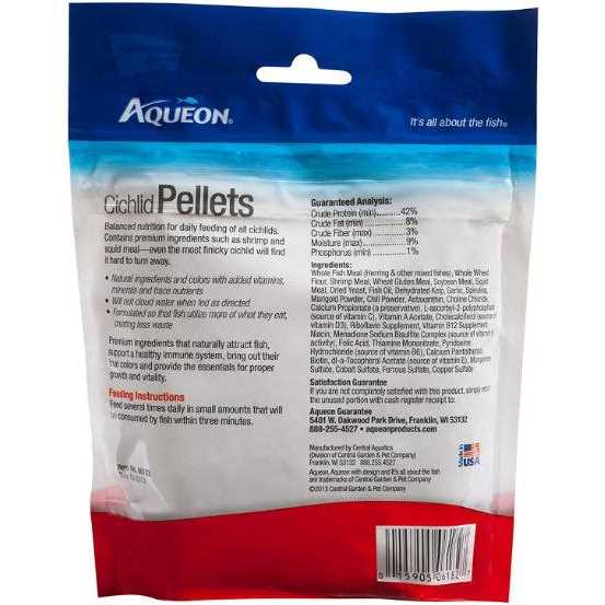 Cichlid Food Pellets P656