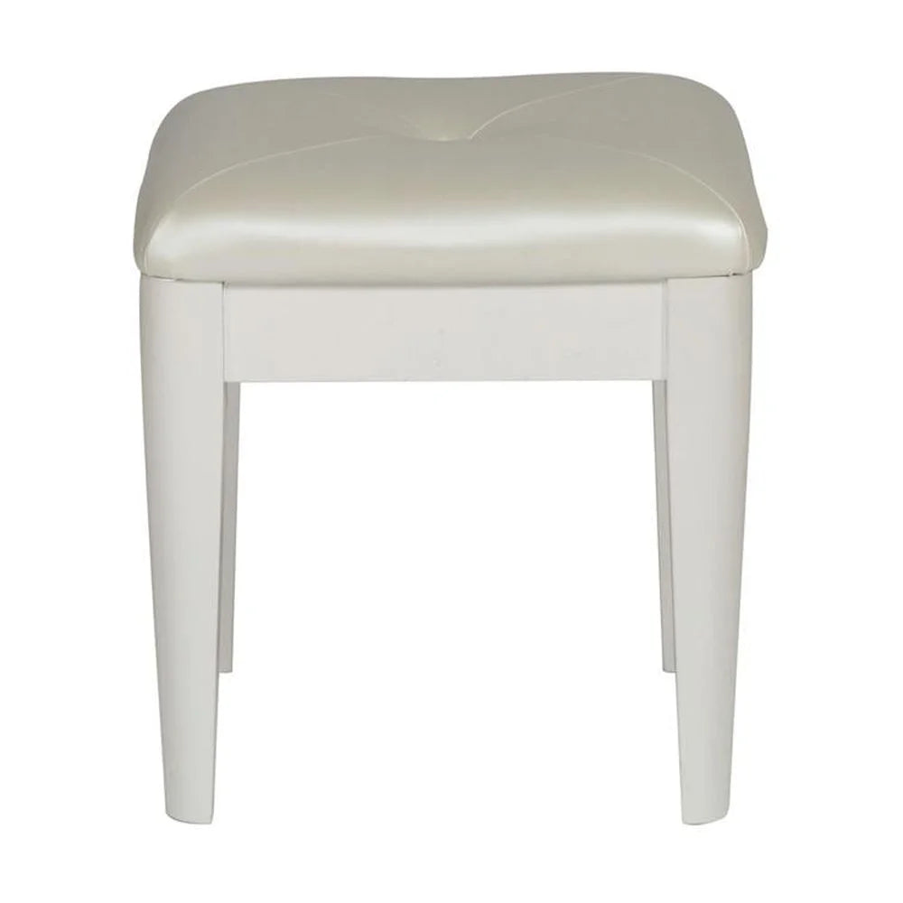 White Vanity Stool X5974